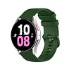 Strap-it® Strap-it Samsung Galaxy Watch 5 - 44mm luxe siliconen bandje (legergroen) Strap-it® Strap-it Samsung Galaxy Watch 5 - 44mm luxe siliconen bandje (legergroen)