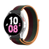 Strap-it® Samsung Galaxy Watch 5 - 44mm nylon band (dark cherry) Strap-it® Samsung Galaxy Watch 5 - 44mm nylon band (dark cherry)
