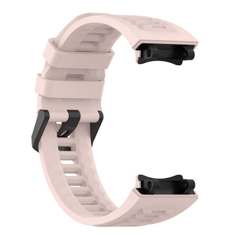 Strap-it® Strap-it Amazfit T-Rex 2 siliconen bandje (roze)