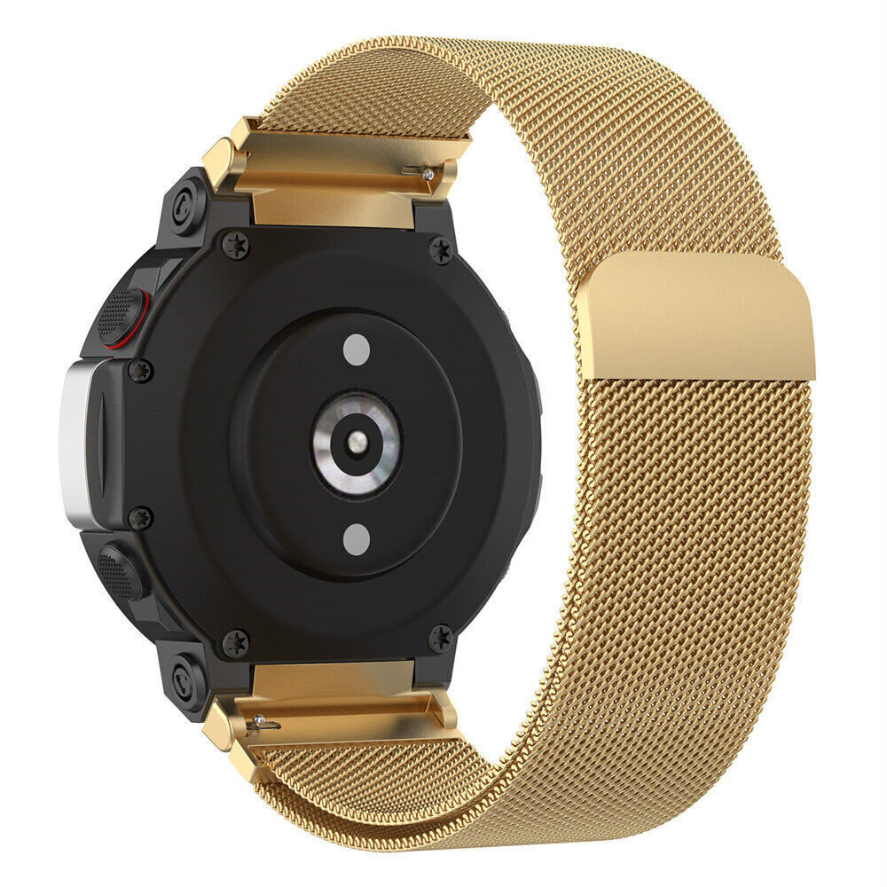 Strap-it® Strap-it Amazfit T-Rex 2 Milanese band (goud)