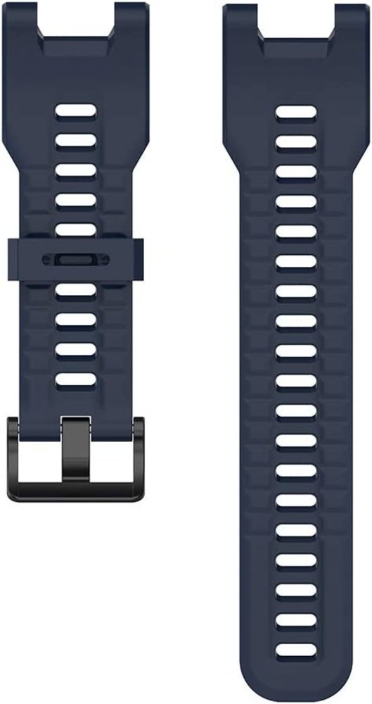 Strap-it® Strap-it Amazfit T-Rex (Pro) siliconen bandje (donkerblauw)