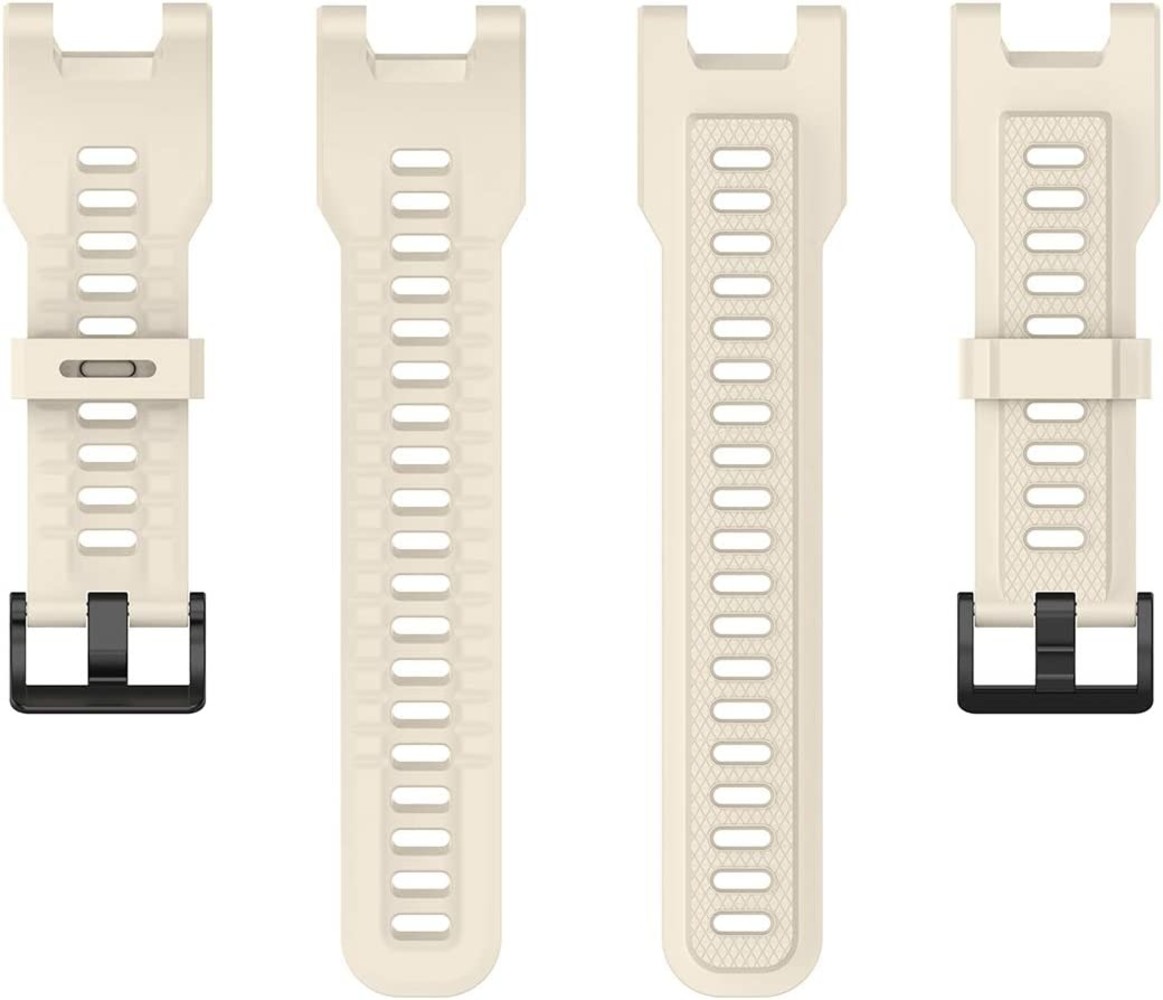 Strap-it® Strap-it Amazfit T-Rex (Pro) siliconen bandje (beige)