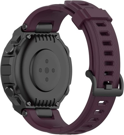 Strap-it® Strap-it Amazfit T-Rex (Pro) siliconen bandje (paars)