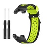 Strap-it® Strap-it Amazfit T-Rex (Pro) sport bandje (zwart/groen) Strap-it® Strap-it Amazfit T-Rex (Pro) sport bandje (zwart/groen)