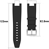 Strap-it® Strap-it Amazfit T-Rex (Pro) leren bandje (zwart) Strap-it® Strap-it Amazfit T-Rex (Pro) leren bandje (zwart)
