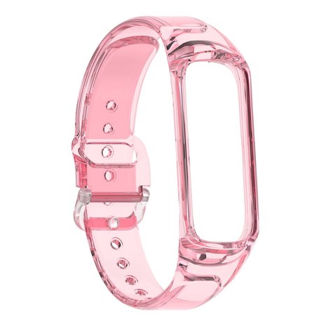 Strap-it® Strap-it Samsung Galaxy Fit 2 zon-verkleurend crystal bandje (transparant-roze) Strap-it® Strap-it Samsung Galaxy Fit 2 zon-verkleurend crystal bandje (transparant-roze)