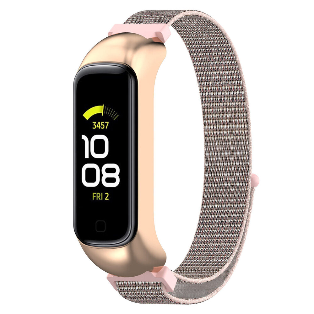 Strap-it® Strap-it Samsung Galaxy Fit 2 nylon bandje (pink sand)