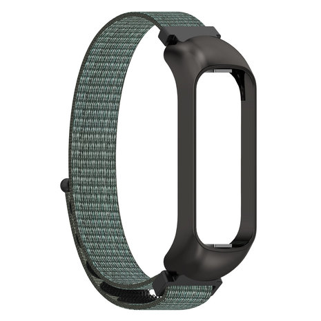Strap-it® Strap-it Samsung Galaxy Fit 2 nylon bandje (grijs-groen) Strap-it® Strap-it Samsung Galaxy Fit 2 nylon bandje (grijs-groen)