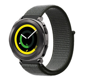 Strap-it® Samsung Gear Sport nylon band (groen) Strap-it® Samsung Gear Sport nylon band (groen)