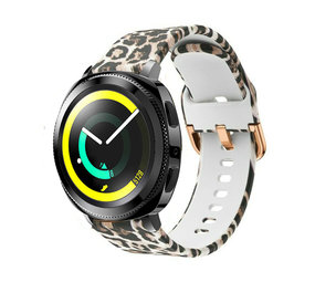 Strap-it® Lucky Leopard Samsung Gear Sport bandje