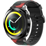 Strap-it® Samsung Gear Sport camouflage band (rood)