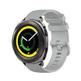 Strap-it® Samsung Gear Sport Luxe Siliconen bandje (grijs)