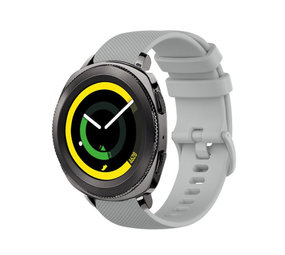Strap-it® Samsung Gear Sport Luxe Siliconen bandje (grijs)