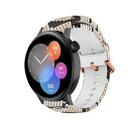 Strap-it® Huawei Watch GT 3 42mm Sneaky Snake siliconen bandje