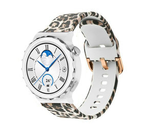 Strap-it® Lucky Leopard Huawei Watch GT 3 Pro 43mm bandje