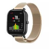 Strap-it® Xiaomi Amazfit GTS Milanese band (champagne)