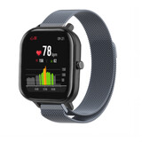 Strap-it® Xiaomi Amazfit GTS Milanese band (space grey)