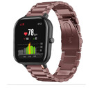 Strap-it® Strap-it Xiaomi Amazfit GTS stalen band (brons-goud)