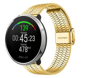 Strap-it® Polar Unite roestvrij stalen band (goud)