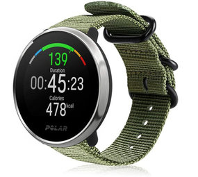Strap-it® Polar Unite nylon gesp band (groen) Strap-it® Polar Unite nylon gesp band (groen)