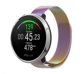 Strap-it® Polar Ignite Milanese band (regenboog)