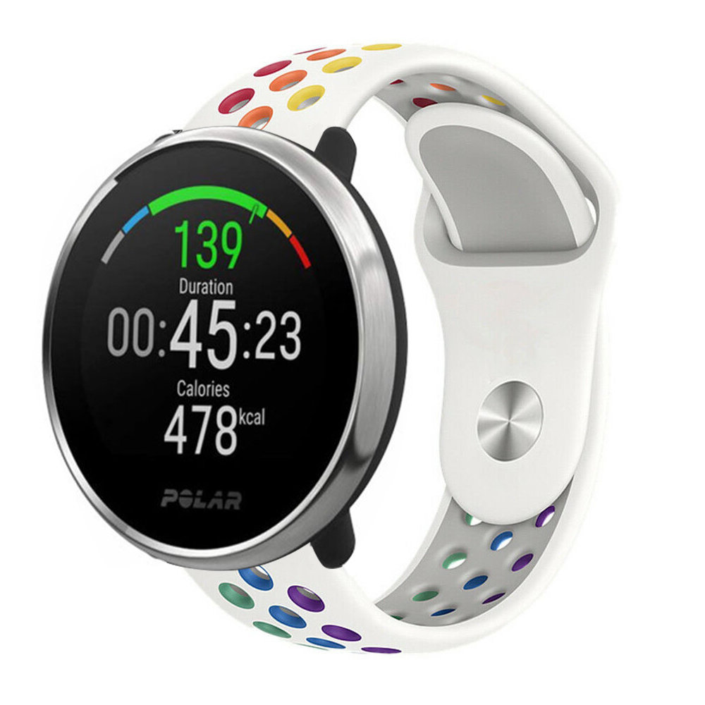 Strap-it® Strap-it Polar Unite sport band (wit/kleurrijk)