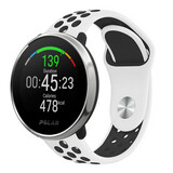 Strap-it® Polar Ignite sport band (wit/zwart)