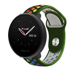 Strap-it® Polar Ignite 2 sport band (legergroen/kleurrijk)