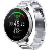 Strap-it® Polar Ignite titanium bandje (zilver)