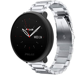 Strap-it® Polar Ignite 2 titanium bandje (zilver)