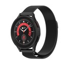 Strap-it® Strap-it Samsung Galaxy Watch 5 Pro Milanese band (zwart)