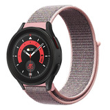 Strap-it® Samsung Galaxy Watch 5 Pro nylon band (pink sand)