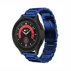 Strap-it® Strap-it Samsung Galaxy Watch 5 Pro stalen band (blauw)