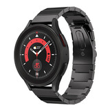 Strap-it® Samsung Galaxy Watch 5 Pro metalen bandje (zwart)