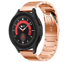 Strap-it® Strap-it Samsung Galaxy Watch 5 Pro metalen bandje (rosé goud)