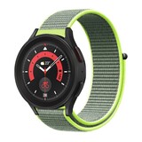 Strap-it® Samsung Galaxy Watch 5 Pro nylon band (fluoriserend)