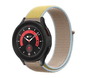 Strap-it® Samsung Galaxy Watch 5 Pro nylon band (camel)