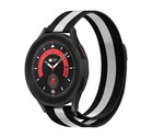 Strap-it® Strap-it Samsung Galaxy Watch 5 Pro Milanese band (zwart/wit)