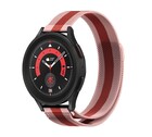 Strap-it® Strap-it Samsung Galaxy Watch 5 Pro Milanese band (rood/roze)