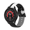 Strap-it® Strap-it Samsung Galaxy Watch 5 Pro triple sport band (zwart-wit-grijs) Strap-it® Strap-it Samsung Galaxy Watch 5 Pro triple sport band (zwart-wit-grijs)