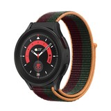 Strap-it® Samsung Galaxy Watch 5 Pro nylon band (dark cherry)
