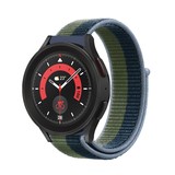 Strap-it® Samsung Galaxy Watch 5 Pro nylon band (moss green)