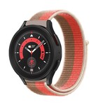 Strap-it® Strap-it Samsung Galaxy Watch 5 Pro nylon band (pink pomelo)