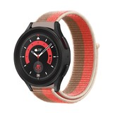 Strap-it® Samsung Galaxy Watch 5 Pro nylon band (pink pomelo)