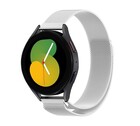 Strap-it® Strap-it Samsung Galaxy Watch 5 - 40mm Milanese band (zilver)