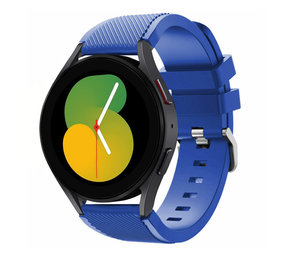 Strap-it® Samsung Galaxy Watch 5 - 40mm siliconen bandje (blauw)