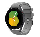 Strap-it® Strap-it Samsung Galaxy Watch 5 - 40mm siliconen bandje (grijs)