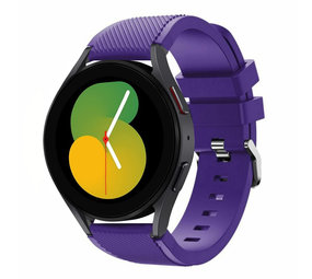 Strap-it® Samsung Galaxy Watch 5 - 40mm siliconen bandje (paars)