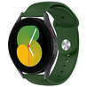 Strap-it® Strap-it Samsung Galaxy Watch 5 - 40mm sport band (legergroen) Strap-it® Strap-it Samsung Galaxy Watch 5 - 40mm sport band (legergroen)