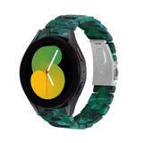 Strap-it® Samsung Galaxy Watch 5 - 40mm resin band (groen)